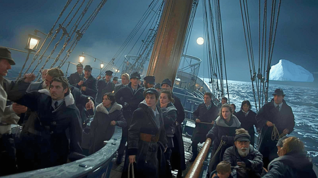 Jetzt anstrengend und unbequem, aber auf die längere Sicht hilfreicher. Im Rettungsboot statt auf der Titanic.