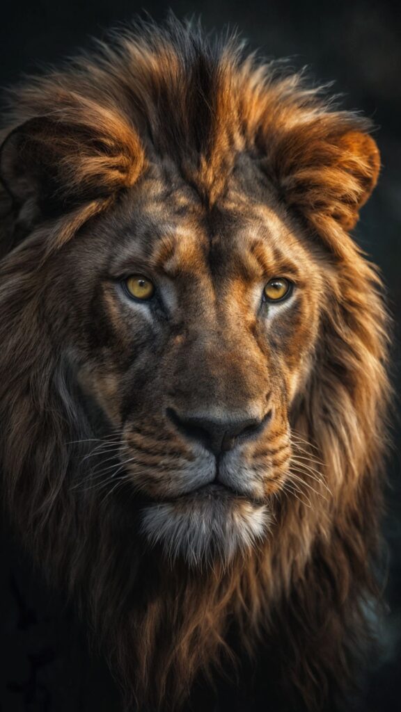 a creative human being shown symbolically as a lion