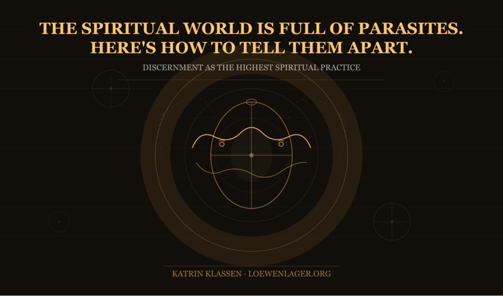 Die spirituelle Welt ist voller Parasiten. So erkennst Du den Unterschied.